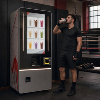Distributeur automatique de boissons protéinées, plus de 30 saveurs, agitation indépendante, nettoyage automatique, pour centre de fitness