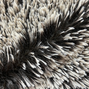100% Polyester dài đống Tie Nhuộm Nâu trở lại in <span class=keywords><strong>PV</strong></span> <span class=keywords><strong>Fleece</strong></span> vải cho chăn ném - Product Image 5