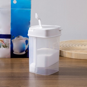 Custom Seasoning Storage Box Container Plastic Transparent Saltshaker Condiment Bottles Kitchen Soda Powder Herb <b>Spice</b> <b>Jar</b> - Product Image 3