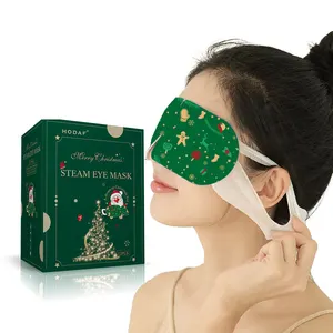 Self-Heating Special Steam eye mask System Contains Melatonin for relaxes dry eyes with thermal spring water steam