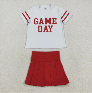 Conjuntos de Ropa Deportiva para Hermanas, Camisetas para el Día del Partido, Faldas Plisadas Cortas, Ropa Deportiva para Yoga - Product Image 5