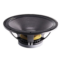 Subwoofer en ferrite de 18 pouces, 2400W, bobine vocale de 4 pouces, 8 ohms, haut-parleur de basses professionnel pour scène et extérieur