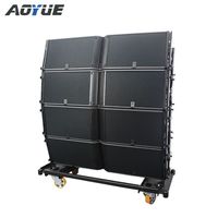 Sistema de altavoces de cine en casa KA-2 profesional de doble woofer de 12 pulgadas y 3 vías