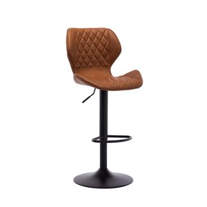 Taburetes de <span class=keywords><strong>Bar</strong></span> de cuero PU nuevos ajustables giratorios, muebles comerciales para exteriores sin brazos de altura de mostrador para comedor, Hotel para sala de estar - Product Image 1