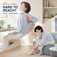 Nouveau produit 2026 : Marteau de massage portable pour la relaxation musculaire et le massage par tapotement corporel – Idéal pour les voyages et la relaxation musculaire