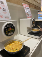 Boîte à lunch en aluminium avec couvercle en aluminium, pour nouilles instantanées coréennes, compatible micro-ondes, de qualité alimentaire