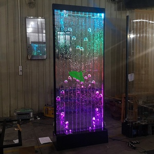 LED <span class=keywords><strong>Acrylic</strong></span> Waterfall Standing <span class=keywords><strong>Wall</strong></span> Decoration Divider画面Programme Bubble Dancing <span class=keywords><strong>Water</strong></span> <span class=keywords><strong>Wall</strong></span> - Product Image 4
