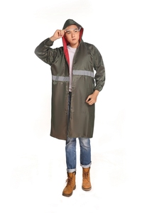 Manteau <span class=keywords><strong>de</strong></span> <span class=keywords><strong>pluie</strong></span> à capuche long et imperméable pour hommes et femmes, <span class=keywords><strong>Poncho</strong></span> <span class=keywords><strong>de</strong></span> <span class=keywords><strong>pluie</strong></span> imprimé en tissu Oxford toutes saisons pour la pêche, adultes et garçons - Product Image 5