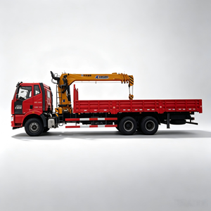 Camión Volquete Autocargable FAW 6x4 14T con Brazo Recto para Transporte de Madera - Product Image 1