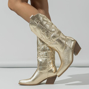Stivali in pelle lucida - Product Image 1