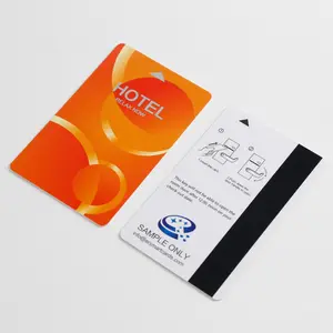 射频识别制造商NFC智能卡13.56mhz接触空白磁卡定制聚氯乙烯酒店钥匙卡