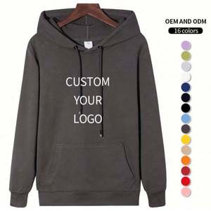 Sudaderas con Capucha de la Mejor Calidad, 100% Algodón, con Logotipo Personalizado, Unisex, a Precio Promocional - Product Image 1