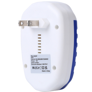 Piège à insectes électronique OEM à brancher, anti-moustiques et <span class=keywords><strong>moucherons</strong></span>, pour insectes volants, usage intérieur avec lumière LED - Product Image 3