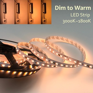 Bande LED VR à intensité variable 192 LED/s, dimmable <span class=keywords><strong>de</strong></span> chaud à froid 3000K~1800K, PCB personnalisé IP 10mm, DC24V 4.8W/9.6W/13W, <span class=keywords><strong>Site</strong></span> <span class=keywords><strong>de</strong></span> <span class=keywords><strong>vente</strong></span> <span class=keywords><strong>en</strong></span> <span class=keywords><strong>ligne</strong></span> <span class=keywords><strong>chinois</strong></span> - Product Image 1