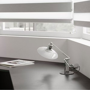Classic Danish Vintage Glass <b>Table</b> <b>Lamp</b> E27 LED Flexible Desk <b>Lamp</b> For Bedroom Living Room - Product Image 3