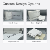 Boîtes d'emballage pliables et repliables, logo personnalisé, boîte cadeau rigide magnétique blanc cassé, boîte d'emballage de luxe pour vêtements