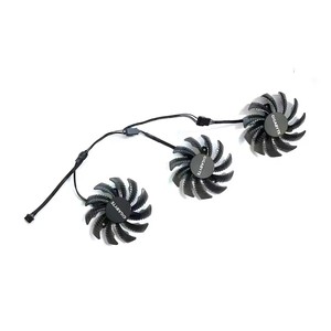 พัดลมวิดีโอการ์ดสำหรับ gabyte GTX 980 760 670 <span class=keywords><strong>580</strong></span> 770 760 960 560Ti <span class=keywords><strong>R9</strong></span> 290X 75มม. พัดลมระบายความร้อนกราฟิกการ์ด PLD08010S12HH - Product Image 2