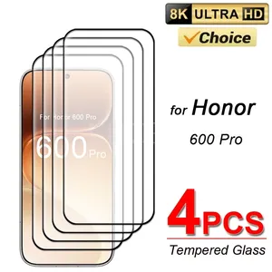 Fournisseur Vérifié Verre AF 3X Amélioré Honor 600 <span class=keywords><strong>Pro</strong></span> Dureté 9H Verre Trempé Anti-Huile Anti-Traces de Doigts Protection d'Écran - Product Image 3