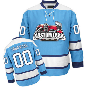 2020 di alta qualità su misura di disegno del poliestere del ricamo hockey su ghiaccio jersey uniforme moq basso made in China - Product Image 5