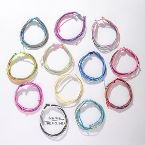 Fashion <b>String</b> <b>Bracelets</b> Multi Color Waxed Thread Hand Woven Friendship <b>Bracelet</b> Set Gift Occasion Jewelry Yiwu Origin - Product Image 4