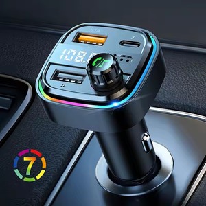 <span class=keywords><strong>Chargeur</strong></span> de voiture Bluetooth C26, lecteur de musique MP3 Bluetooth pour voiture, transmetteur FM mains libres, <span class=keywords><strong>chargeur</strong></span> de téléphone <span class=keywords><strong>double</strong></span> USB - Product Image 2