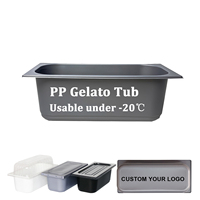 Vente Flash : Emballage Blister Personnalisé 5L en PP de Qualité Alimentaire pour Glaces, Gelato, Barquettes, Bacs ou Contenants