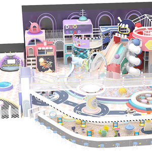 Service à guichet unique Terrain de jeux intérieur de 10m de haut Divertissement doux Centre d'amusement pour enfants pour un grand centre commercial - Product Image 6