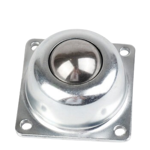 CY-38A boule universelle omnidirectionnelle galvanisée de rouleau de boule de <span class=keywords><strong>bride</strong></span> carrée pour des meubles de chariots de machines - Product Image 2
