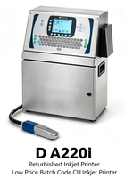 Imprimante jet d'encre reconditionnée D A220i pour l'impression industrielle, imprimante jet d'encre à code de lot à bas prix, imprimante jet d'encre Cij