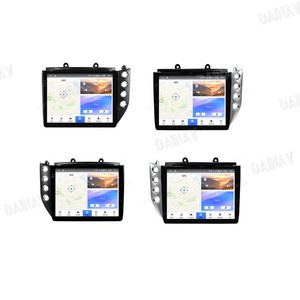 Autoradio 10 pouces pour Maserati GranTurismo GT GC 2007-2017 Android 12 Carplay Panneau AC Lecteur multimédia GPS Argenté et Noir - Product Image 1