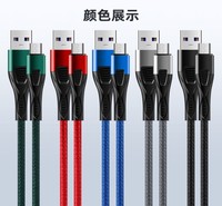 Kabel Data Multifungsi Tremendous Class Weave Texture 6A Pengisian Cepat USB Type-C ke Type-C 1M OD4.5mm 140 Tembaga 66W