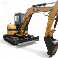 Mini-excavatrice CAT 304 d'occasion, bon état, excavatrice sur chenilles Caterpillar 304 d'origine