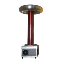 Bobine Tesla 500kV 3500W à fonctionnement prolongé, 220V 380V, dispositif de démonstration d'induction électromagnétique à haute tension