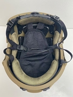 Casque tactique balistique avancé avec matériau PE, camouflage, sangle réglable pour adultes, services de sécurité