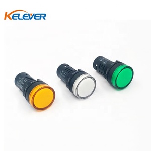 Đèn LED chỉ số 220V không thấm nước thí điểm ánh sáng AC/DC 12V 48V 110V 380V Khả năng tương thích AD16-22mm thiết bị chỉ số nhựa - Product Image 4