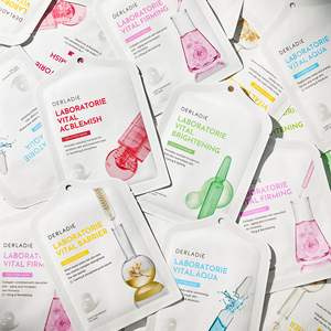 Masque Coréen Avancé Derladie Labortorie Vital Clear Balance pour le Contrôle des Éruptions Cutanées, Soin Doux Anti-Acné en Feuille pour Tous Types de Peau - Product Image 6