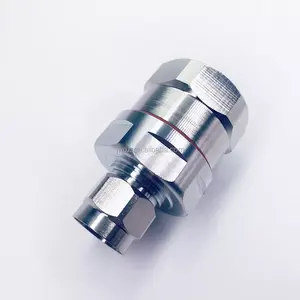 Connecteur mâle de Type N Coaxial RF bas pour câble d'alimentation de 7/8'