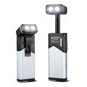 ไฟส่องสว่างแบบยืดหดได้สำหรับตั้งแคมป์ รุ่น 270 °   ไฟฉายหนีบ LED แบบชาร์จได้ หัวหมุนได้ 7 โหมด <span class=keywords><strong>SOS</strong></span> พร้อมหน้าจอแสดงผลดิจิตอล - Product Image 1