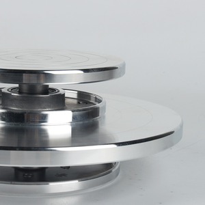 Aluminum Pottery Wheel Rotating Table Turntable Clay <strong>Modeling</strong> Sculpture for Ceramic <strong>Work</strong> Ceramics 18 30cm - Product Image 4
