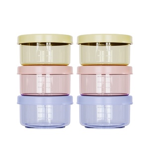 BPA Miễn Phí Rò Rỉ Bằng Chứng 60Ml Gấp Thực Phẩm Lưu Trữ <span class=keywords><strong>Container</strong></span> Tùy Chỉnh Nhà Bếp Đặt Phim Hoạt Hình Có Thể Gập Lại Hộp Ăn Trưa Cho Du Lịch Ngoài Trời - Product Image 1