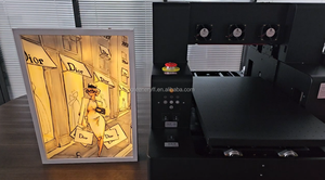 <span class=keywords><strong>Imprimante</strong></span> à plat UV DTF A3 Max neuve, multifonctionnelle, pour film AB, autocollants métalliques, coques de téléphone, bouteilles, verre, impression à l'encre UV - Product Image 4