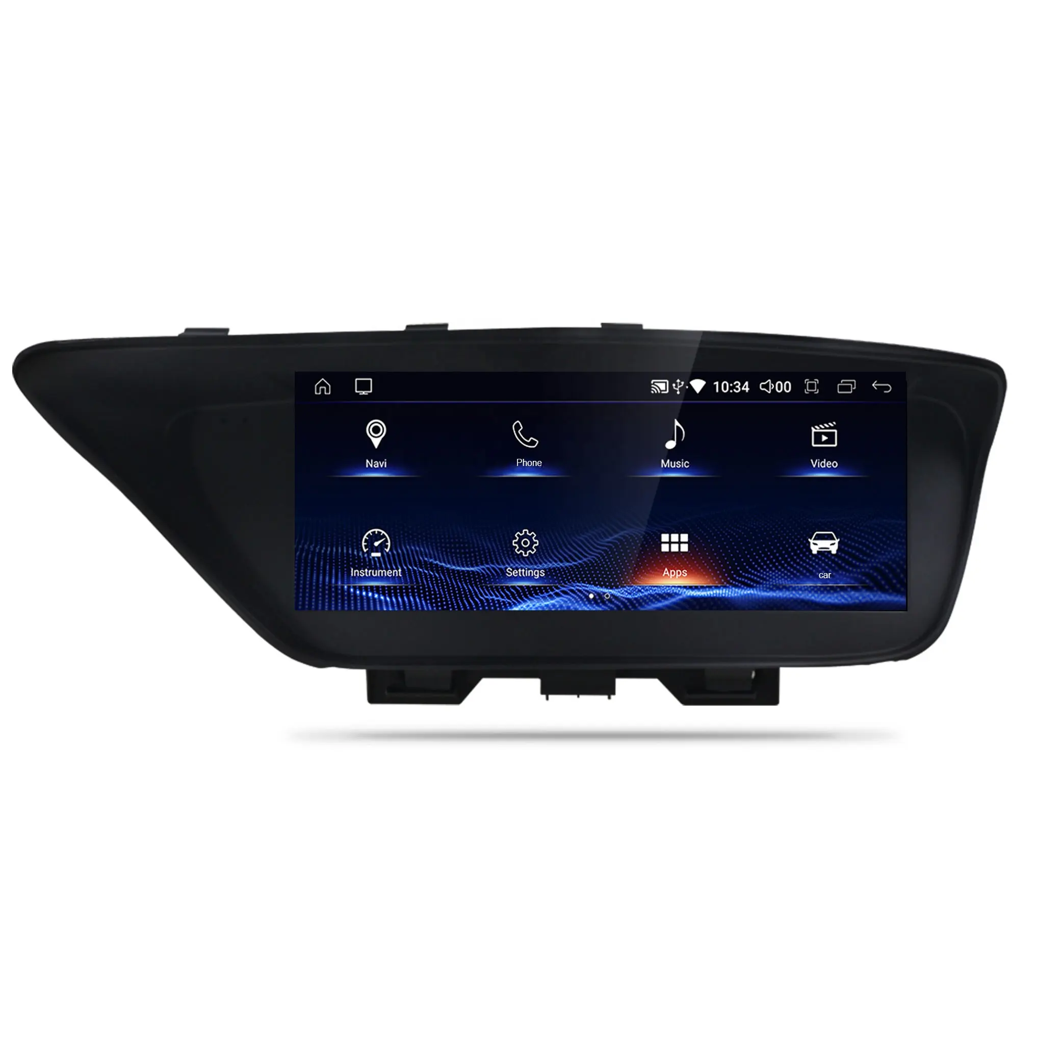 MCX Android 9.0 10.25"Touch Screen Car Audio Radio DVD Player GPS Navigation System with For Lexus ES T3 2013-2017