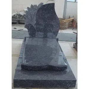 Factory Sale Polished Granite Gravestone One Set MOQ,Different Type China Gravestones Granite,Muslim Gravestone