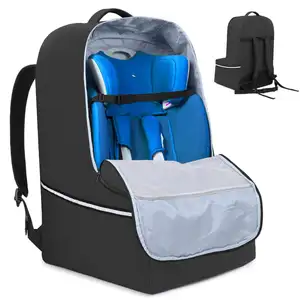 Kindersitz bezug Rucksack für Reisen Kindersitze Trage tasche mit reflektieren den Bändern für Flugzeug Baby Travel Bagpack