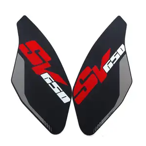 RTS moto Tank Pad adesivi antiscivolo decalcomania Gas Knee Grip Tank Protector Sticker per Suzuki SV650 SV 650 2017-2022