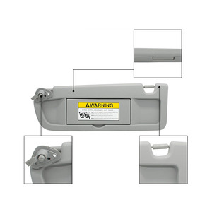Pare-soleil Honda Civic 83280-SNA-A01ZA gris clair, installation facile, lot de deux - Product Image 5