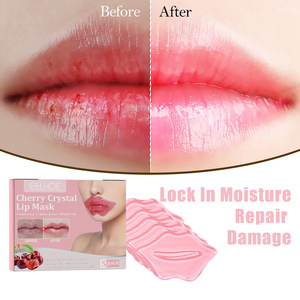 Mascarilla Labial de Cristal de Cereza 5 Piezas, Marca Privada OEM, Hidrata, Rellena, Suaviza, Gel Brillante - Product Image 5
