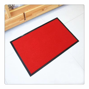 Tapis de porte anti-dérapant rayé intérieur/extérieur Dirt Trapper Tapis d'entrée anti-poussière Paillasson de porte d'entrée avec fonction de grattage - Product Image 6