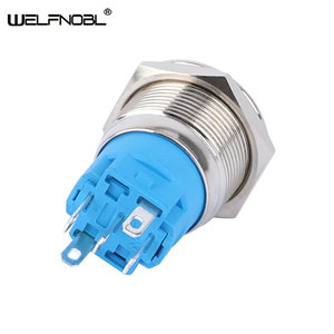 <span class=keywords><strong>19Mm</strong></span> Momentary Alumina Kim Loại LED Logo Ánh Sáng Cố Định Thông Minh Nút Biểu Tượng Tùy Chỉnh Nút Chuyển Đổi Thiết Bị Nhà 12V - Product Image 2