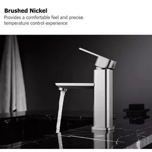 Aida उच्च गुणवत्ता बाथरूम बेसिन सिंक नल ठोस पीतल बेसिन नल पीतल मिक्सर लंबा और लघु विशिष्टता बेसिन नल मिक्सर - Product Image 5